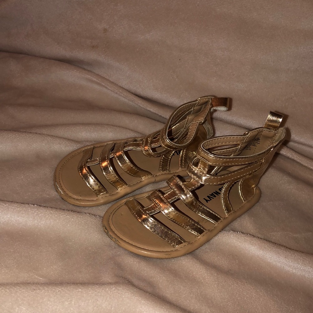 Old navy gladiator baby sandals